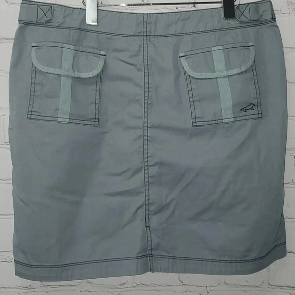 Horny Toad Skirt Grey Skort Size 12 - Picture 4 of 11